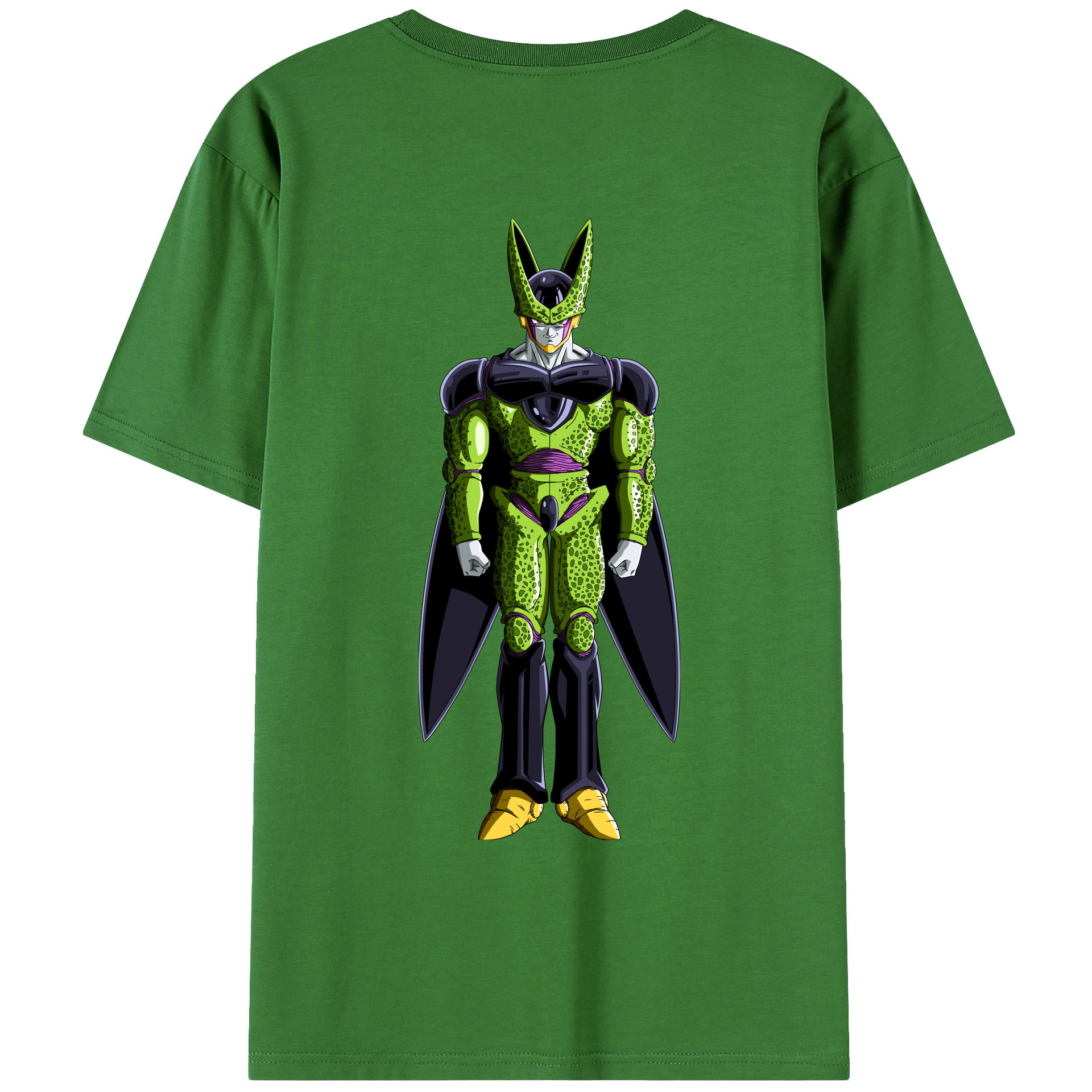 （画像用） ドラゴンボール セル DRAGON BALL Cell レディース半袖Tシャツ(バックプリント)